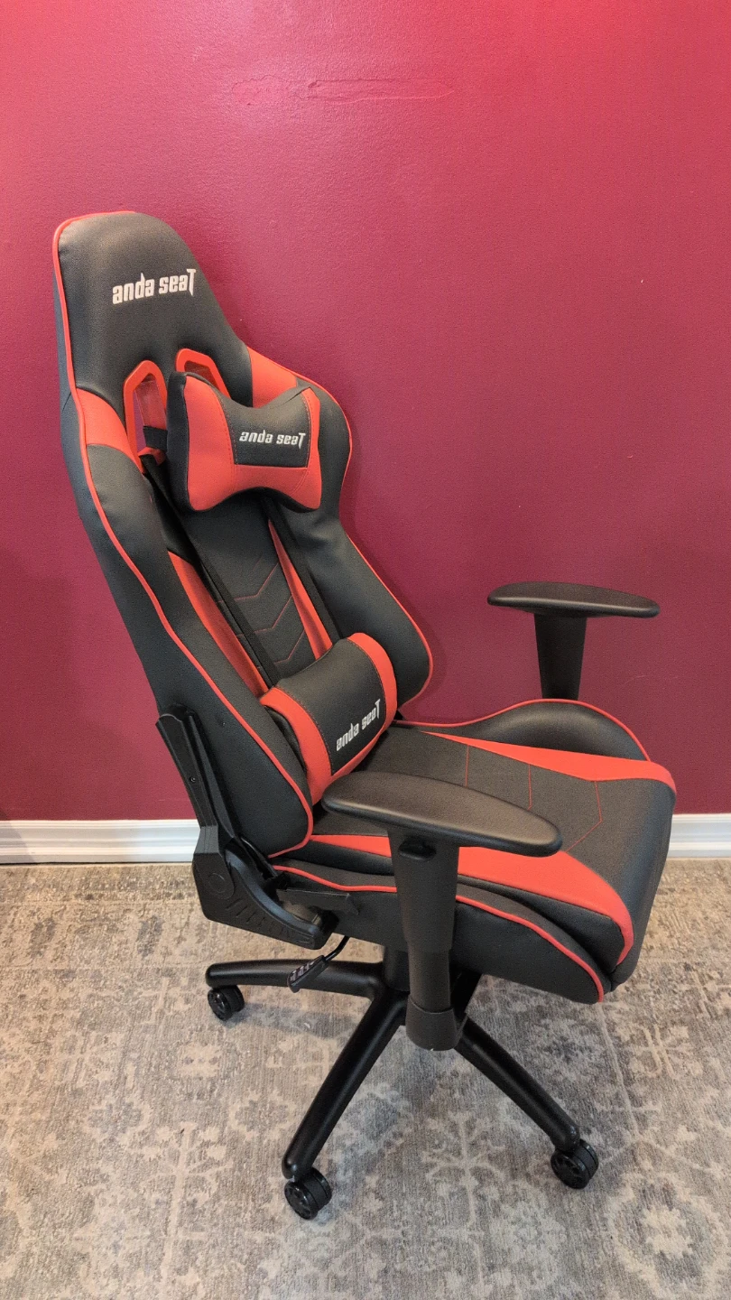Anda Seat Gaming Chair - Black/Red - photo 3
