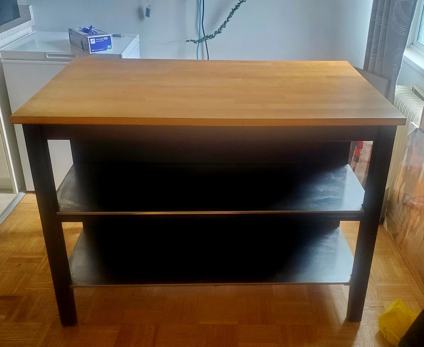 Kitchen Island with Shelves - photo 3