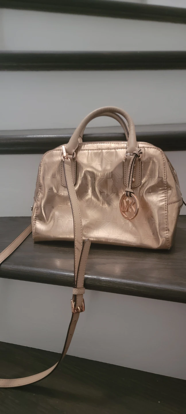 Michael Kors Rose Gold Handbag