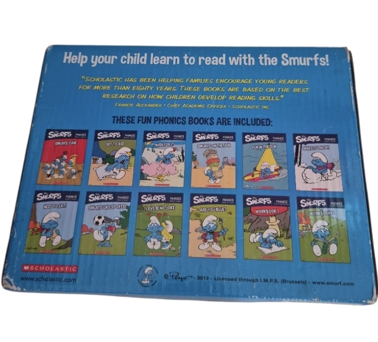 The Smurfs Phonics Fun Book Set with 10 Books & 2 Workbooks - photo 4
