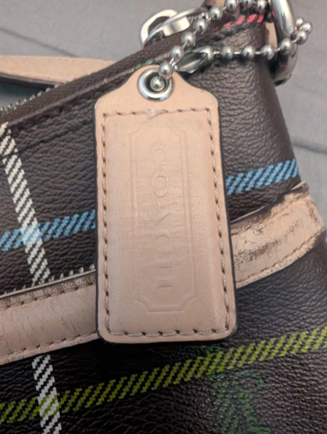 Coach Plaid Crossbody Bag ⚽ - photo 5