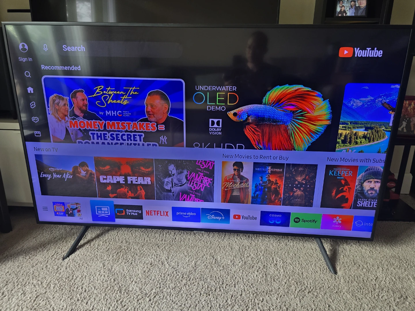 Samsung NU7100 65" 4K UHD HDR LED Tizen Smart TV