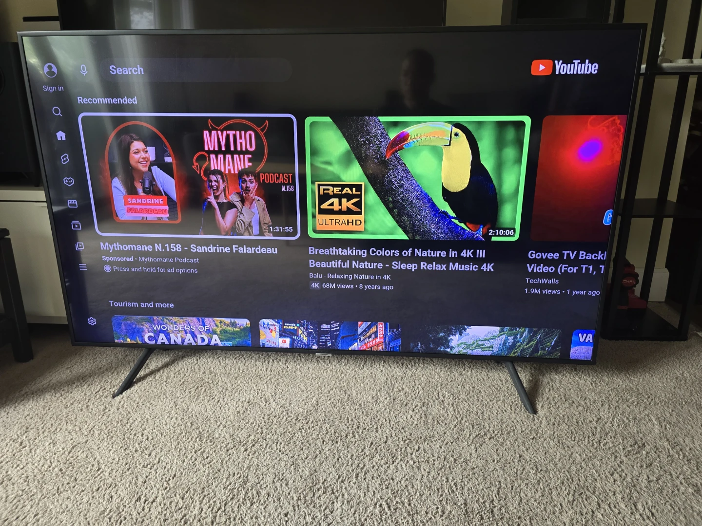Samsung NU7100 65" 4K UHD HDR LED Tizen Smart TV - photo 3