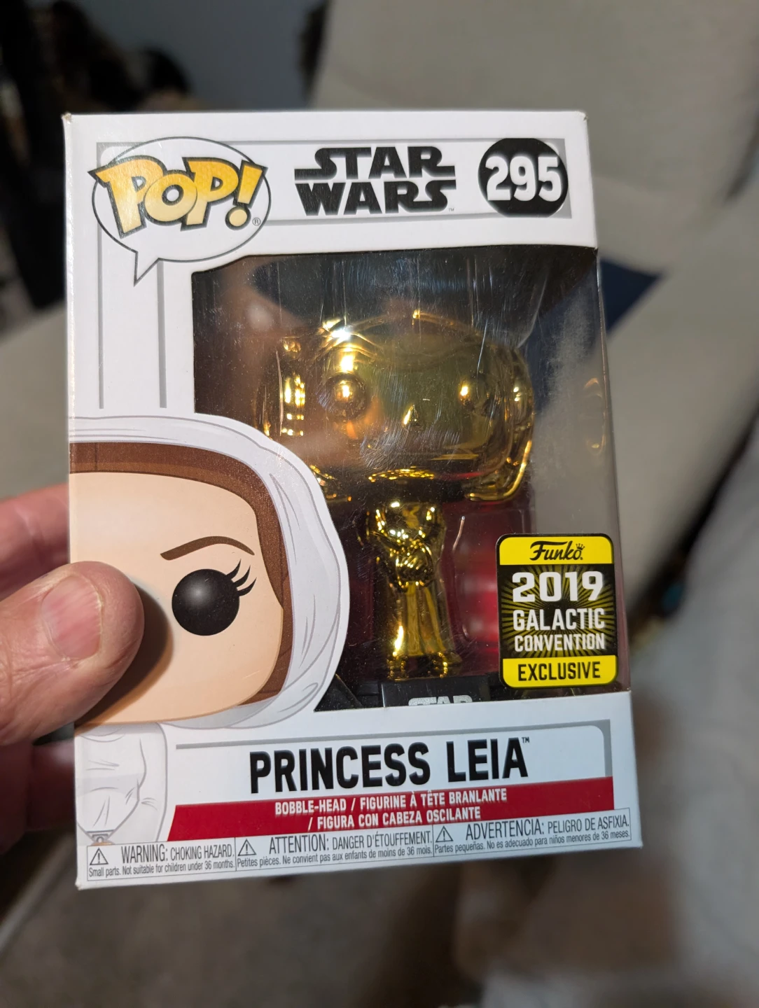Funko Pop! Star Wars Princess Leia - 2019 Galactic Exclusive - photo 5