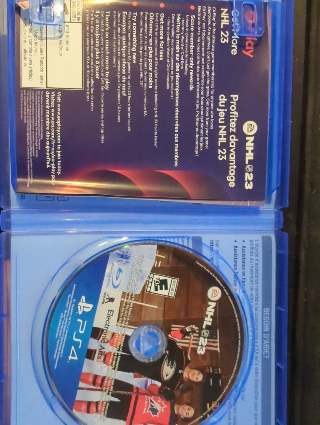 EA Sports NHL 23 PS4 Video Game - photo 2