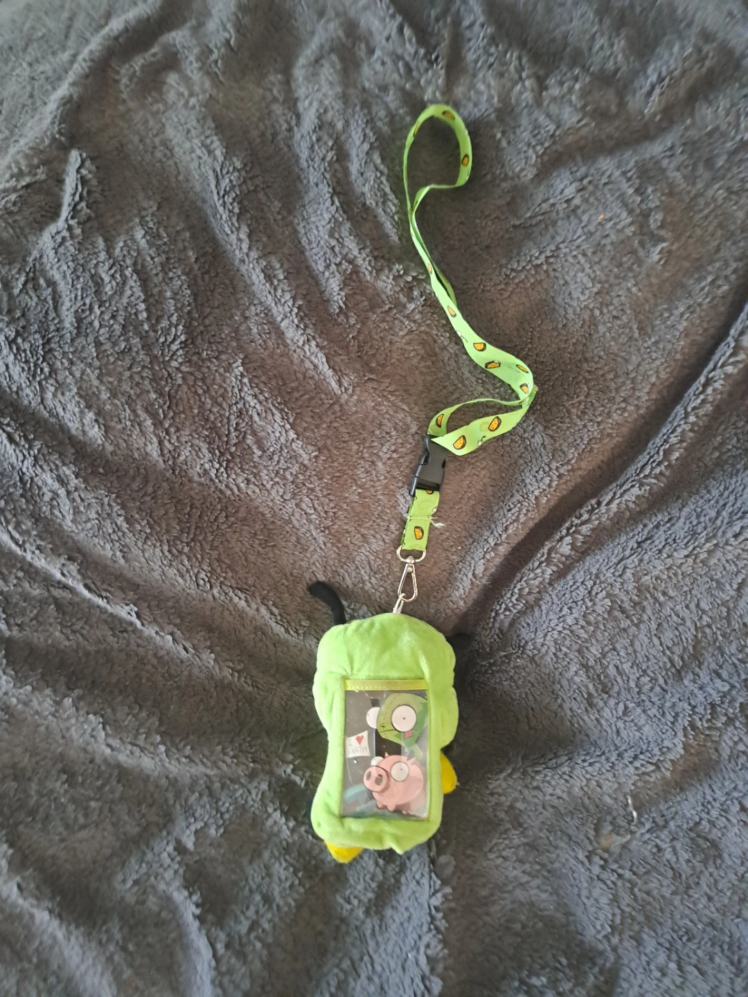 Plush Gir Lanyard with Card Holder - photo 2