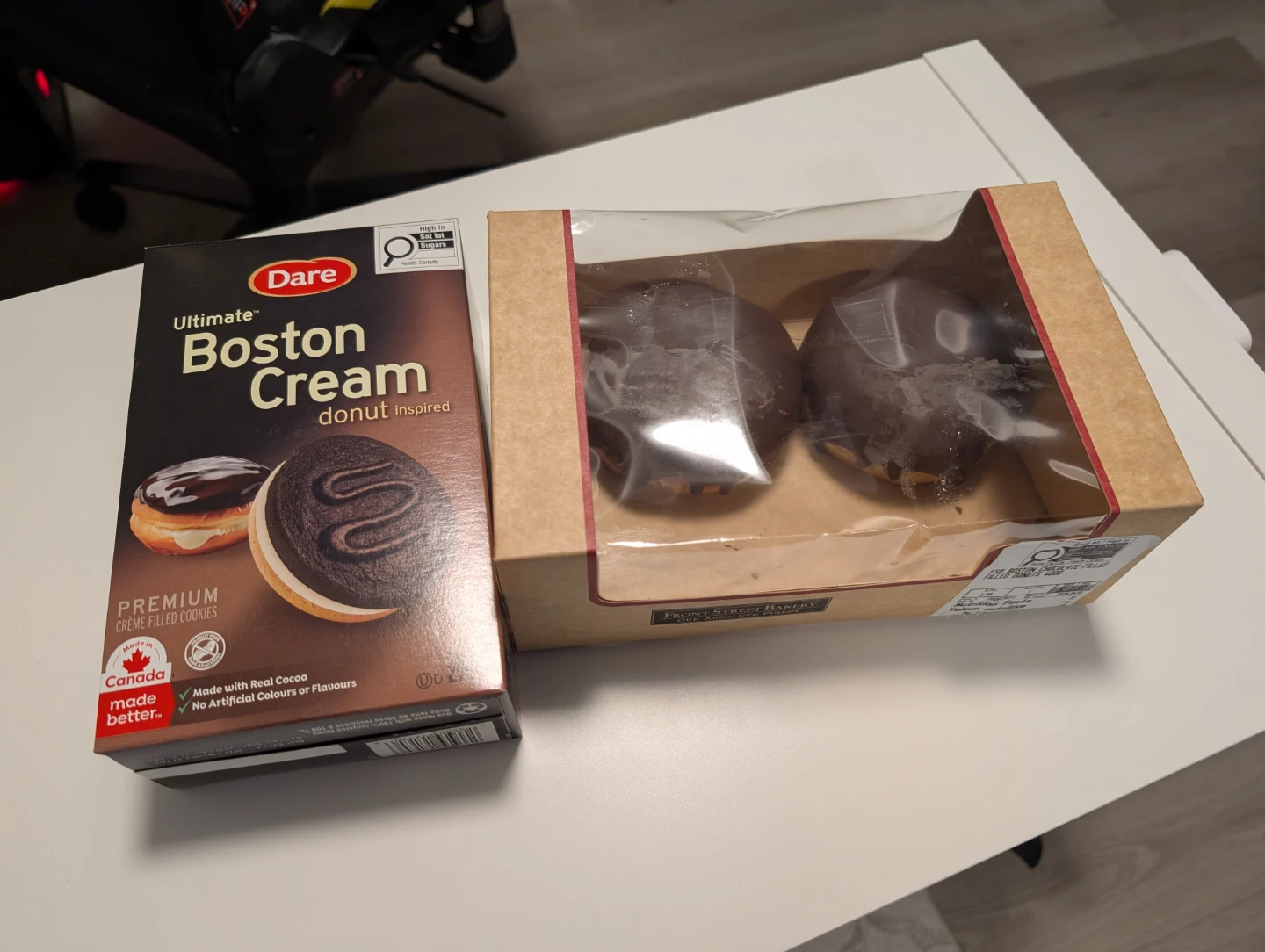 Free Boston Cream Donuts & Cookies