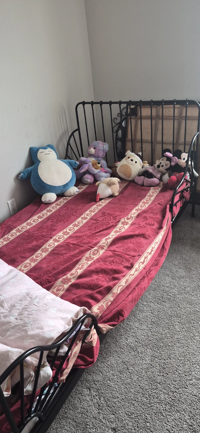 Black Metal Twin Bed Frame