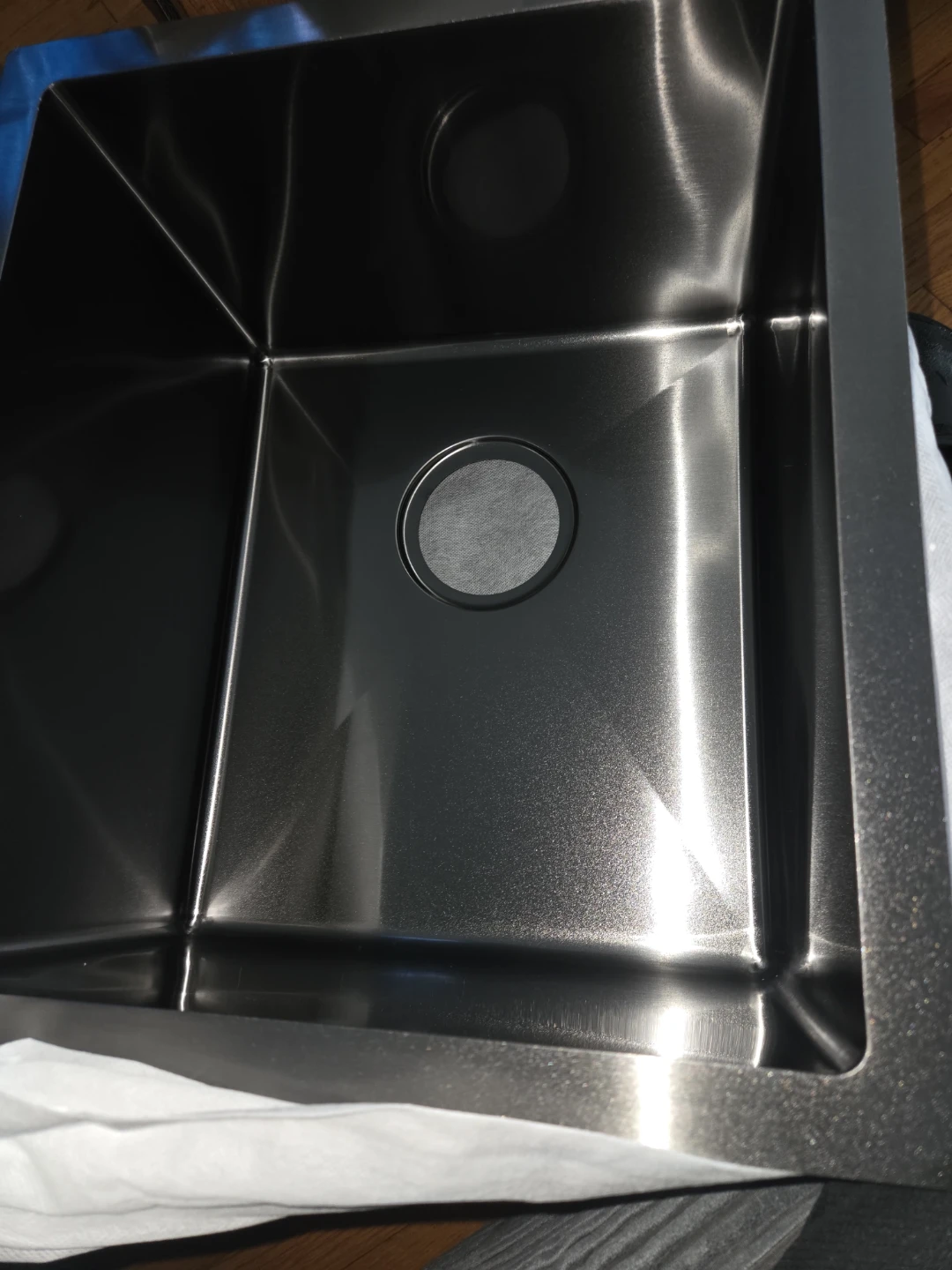 Hotis Home Stainless Steel Black Bar Sink - 15"x17" - photo 2