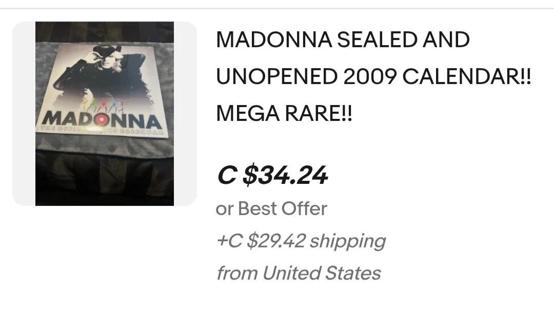 ⚽️ Madonna Official Calendars fifa halftime performer - photo 4