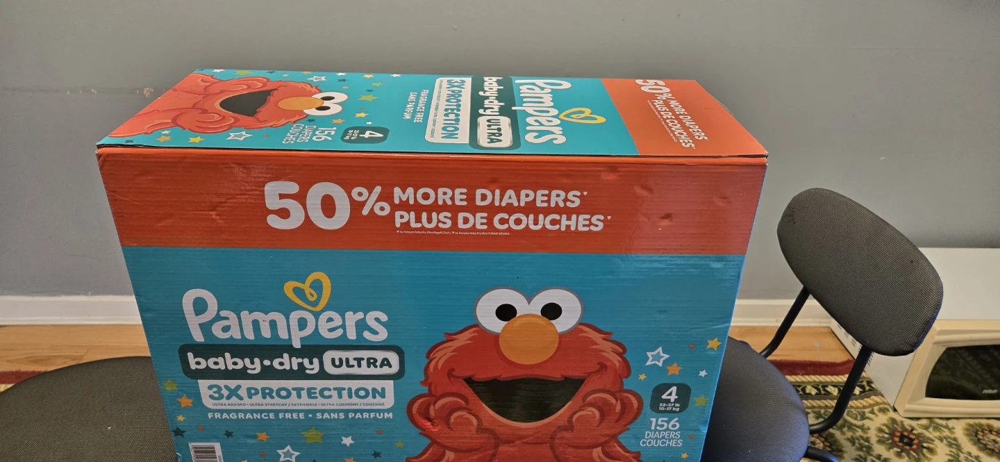 Pampers Baby-Dry Ultra Size 4 Diapers - 156 Count - photo 5