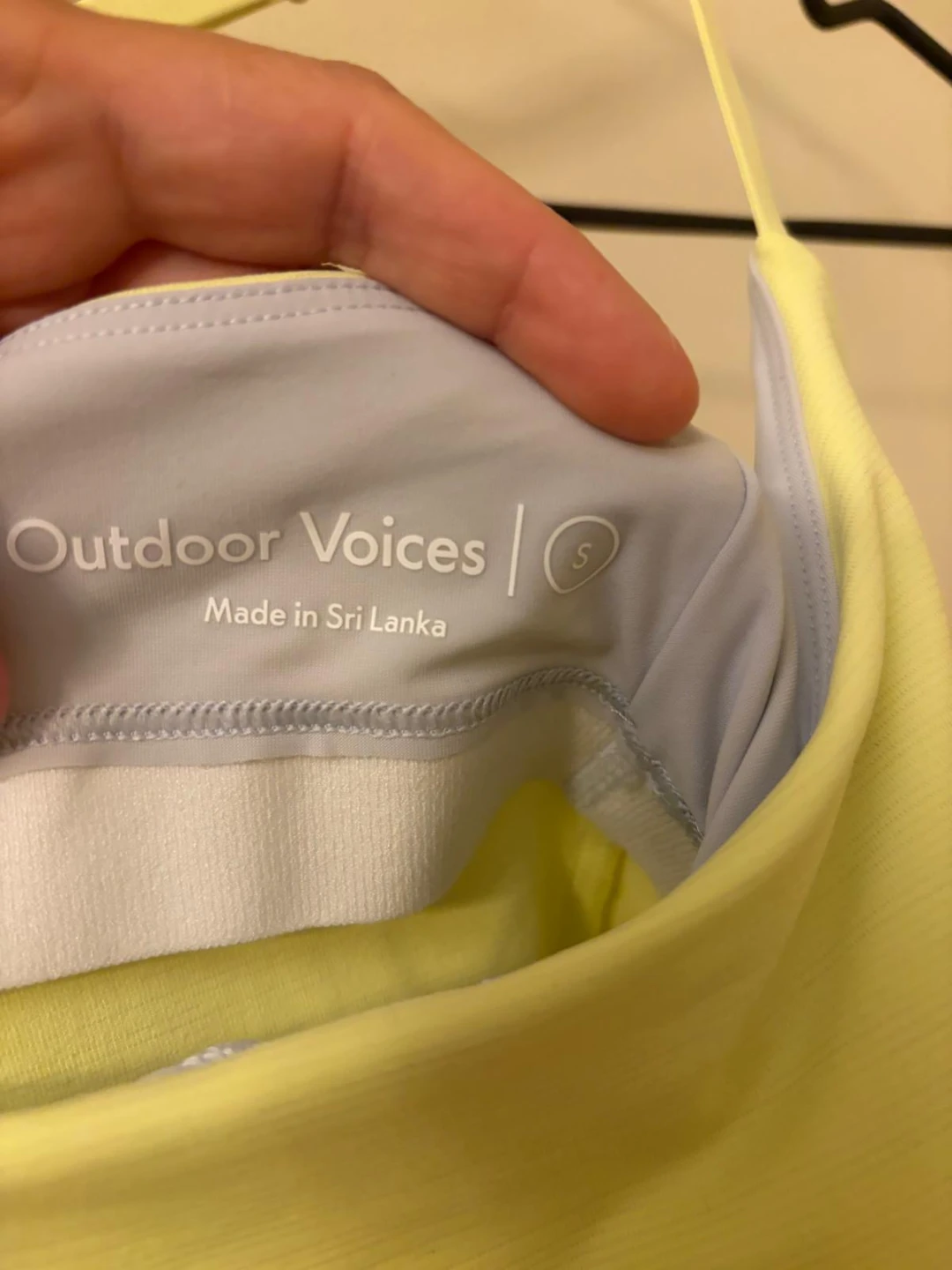 Outdoor Voices Tank Top Size S Yellow - photo 4