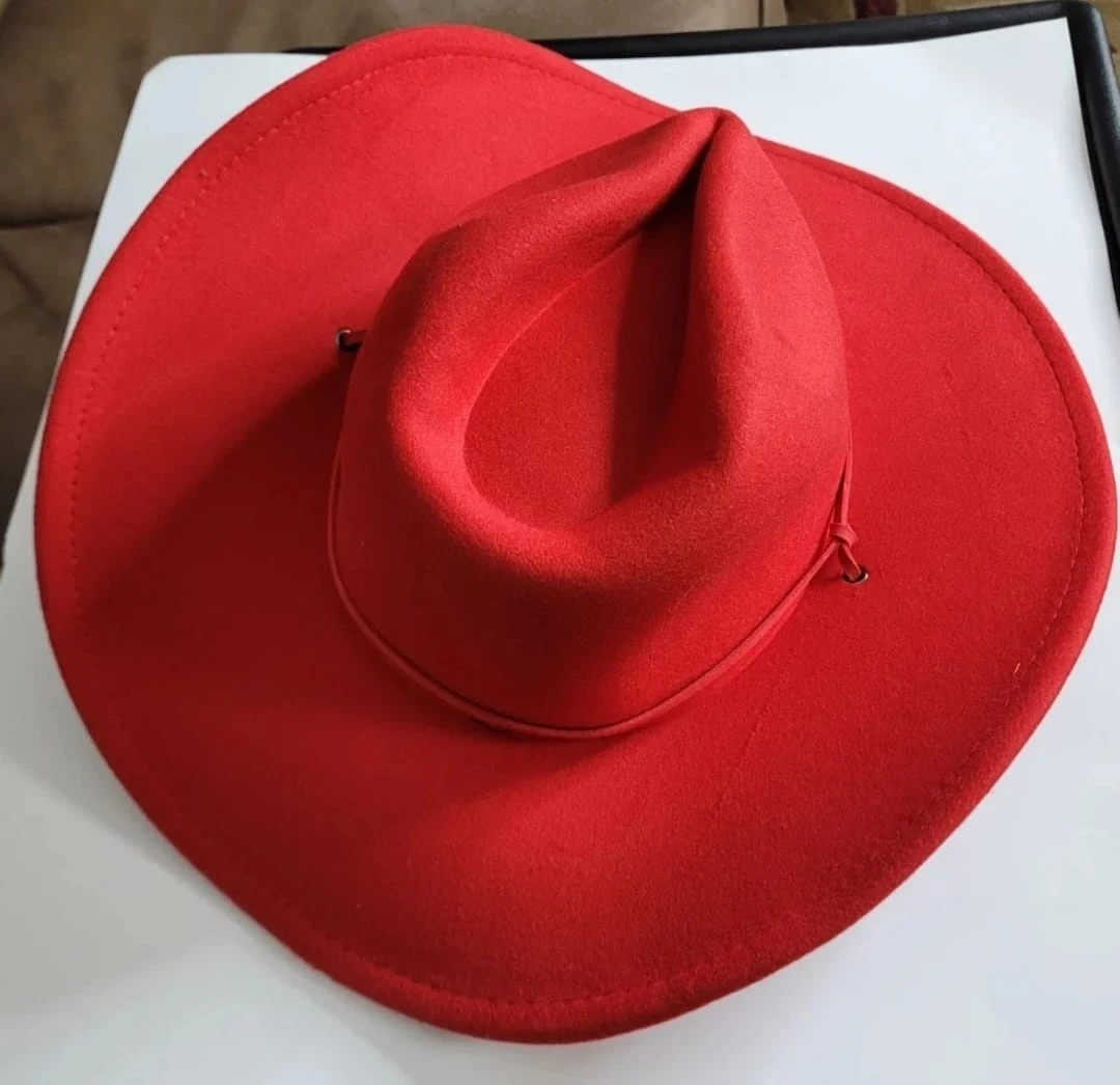 Red Cowboy Hat