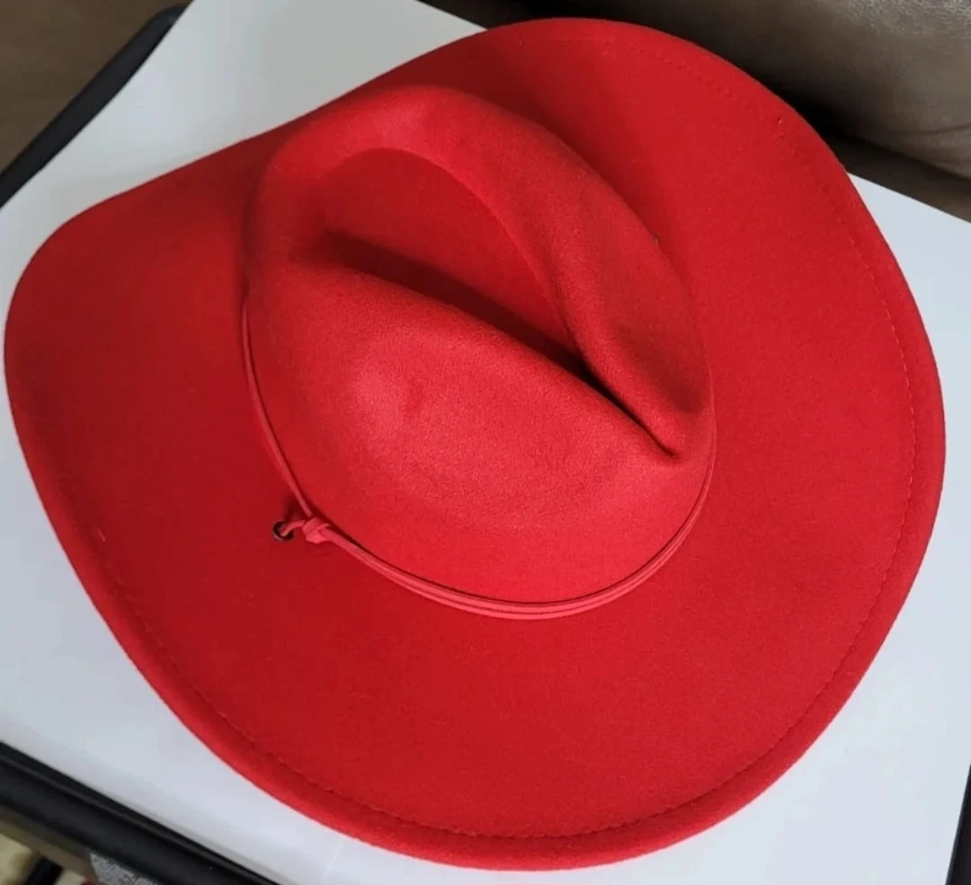 Red Cowboy Hat - photo 3