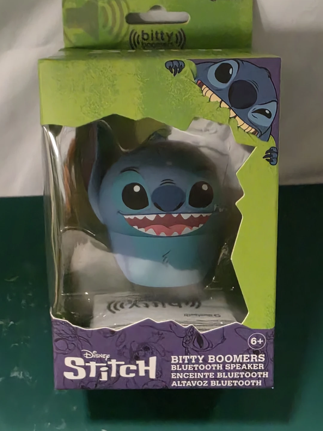 Disney Stitch Bitty Boomers Bluetooth Speaker