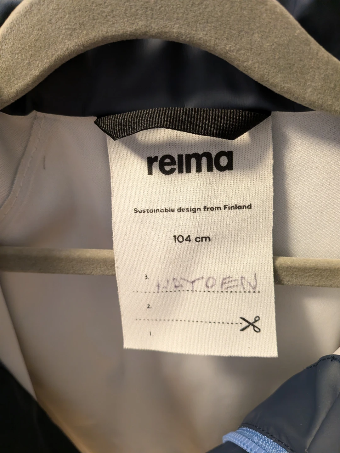 Reima Kids Rain Jacket Size 104 cm - photo 3