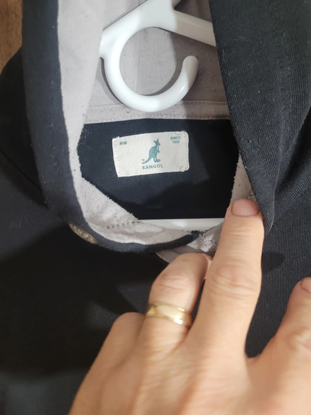 Black Kangol Hoodie - photo 3