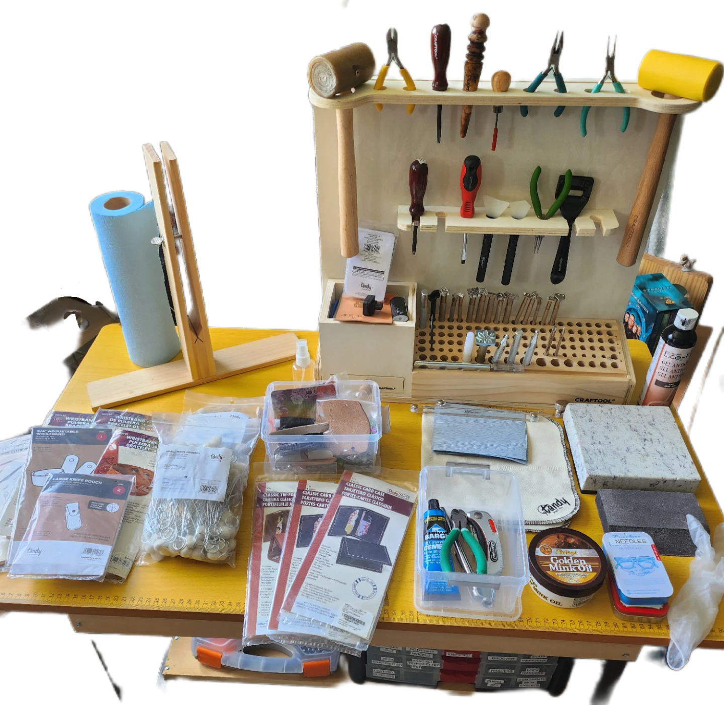 Leatherworking Tool and Supply Bundle