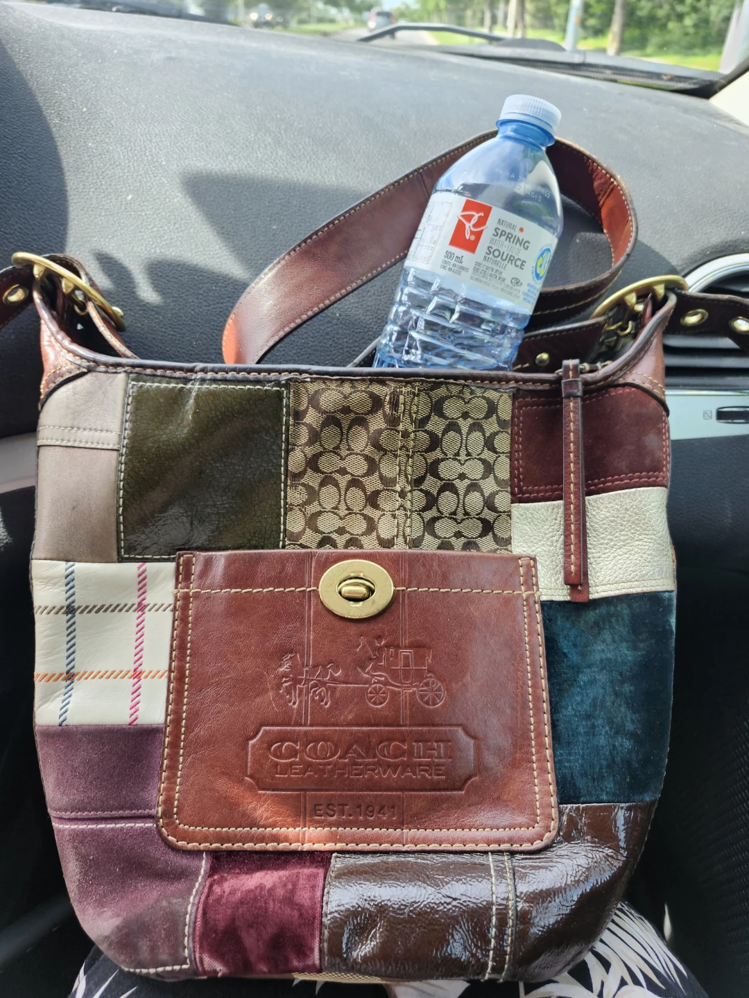 Coach Bleeker Patchwork Leather Shoulder Bag - photo 2