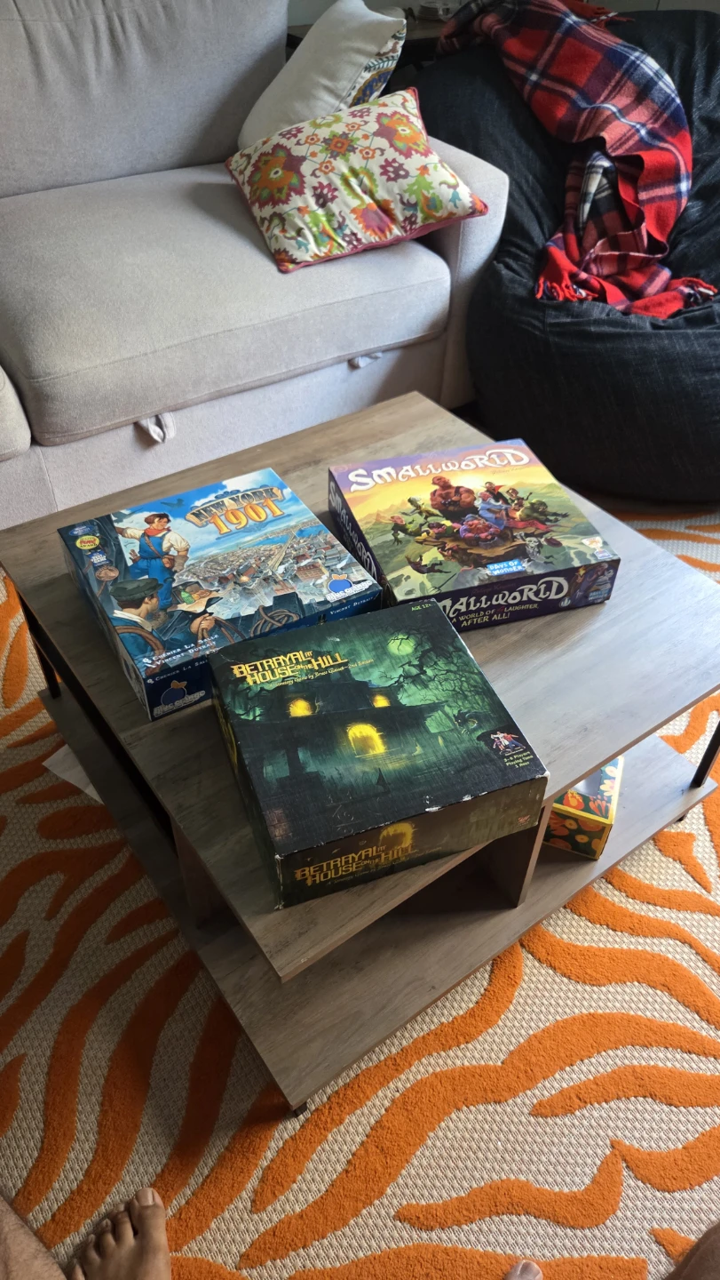 Board Games & Coffee Table
