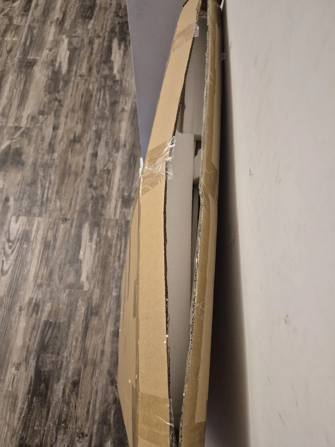 White Framed Wall Mirror - Entry, bedroom, washroom - photo 4