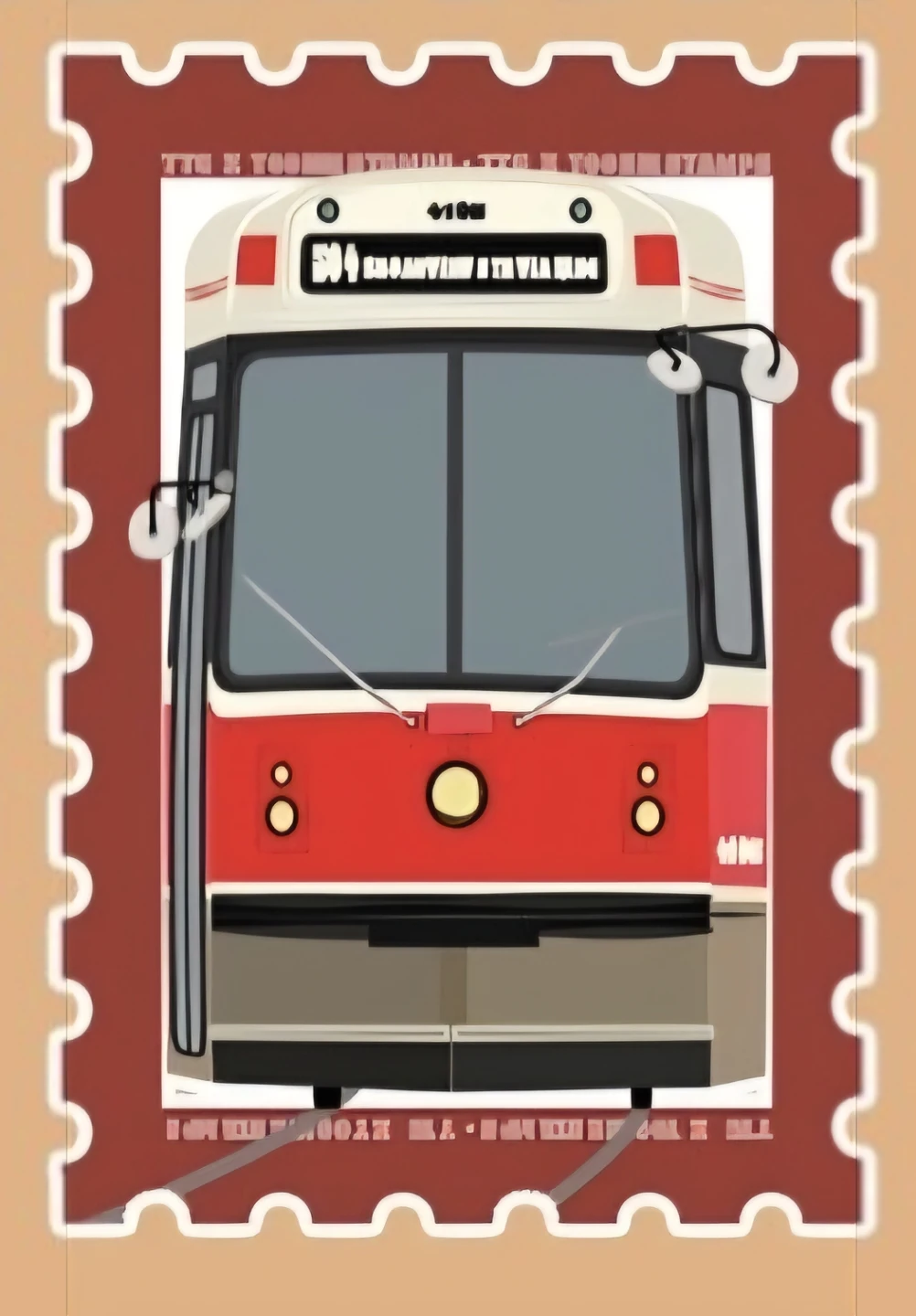TTC Toonie Stamp - photo 3