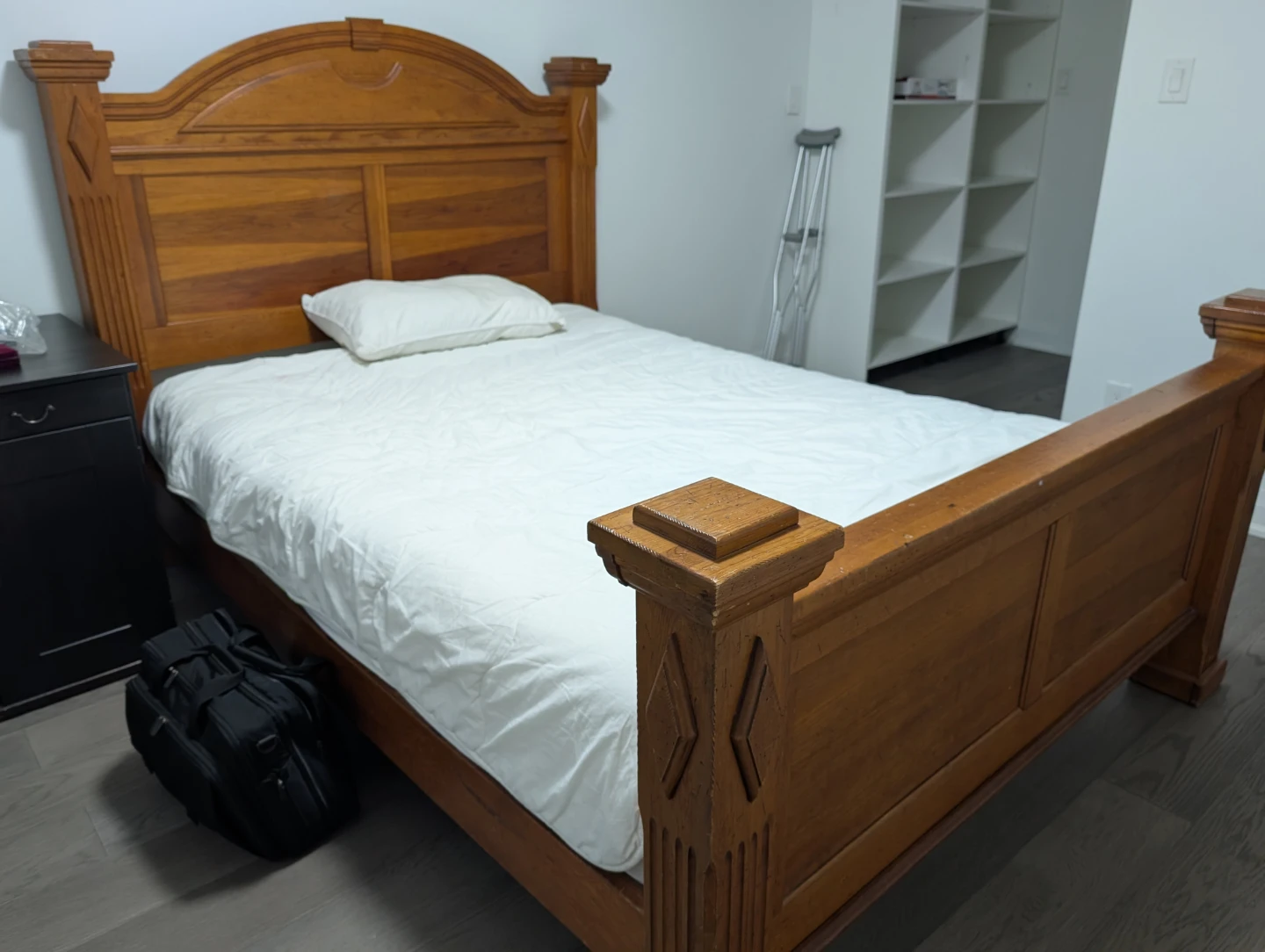 Wooden Bed Frame with maters