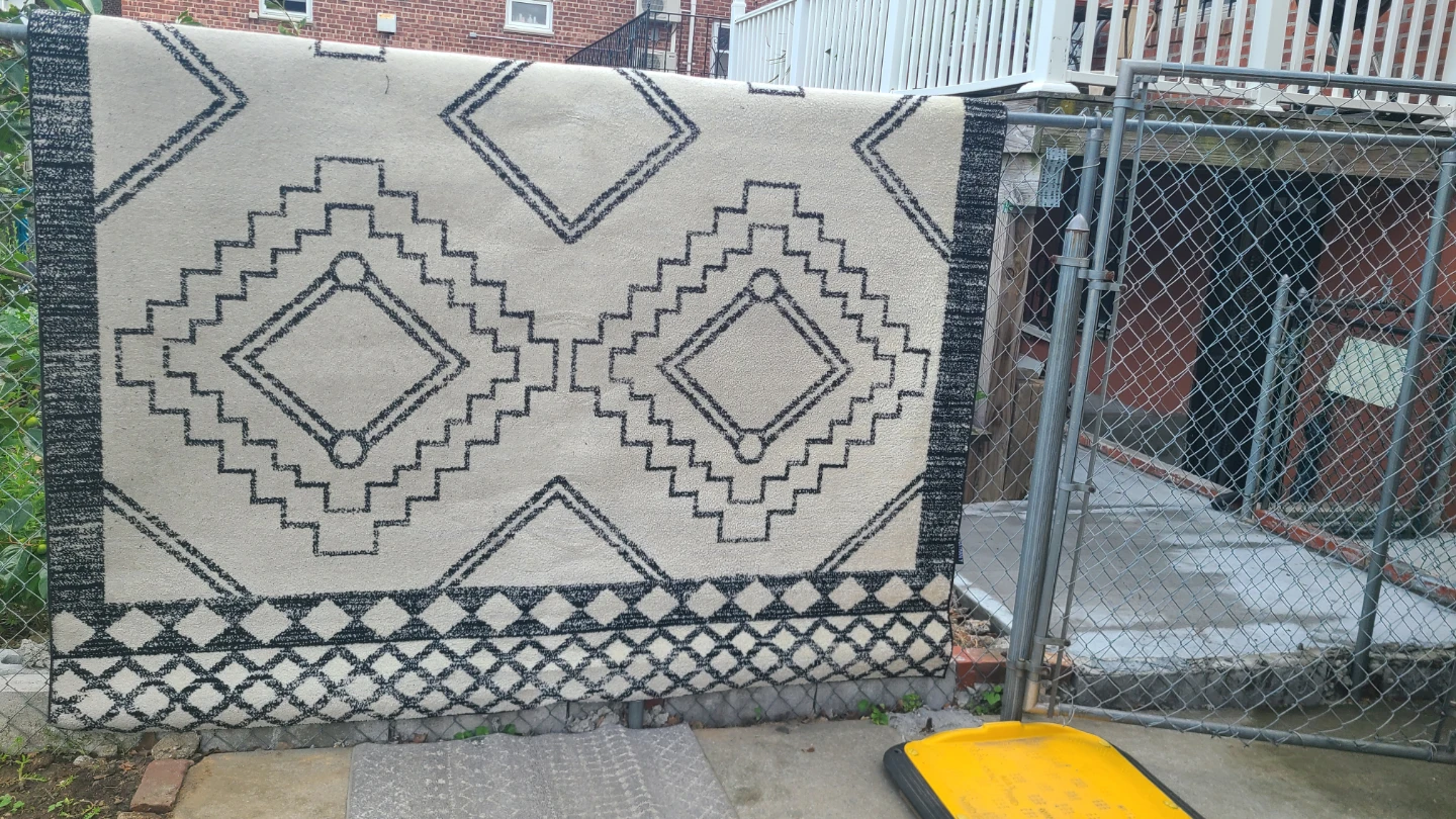 Jonathan Y Moroccan Hype Rug Cream/Black 5x8 - photo 2