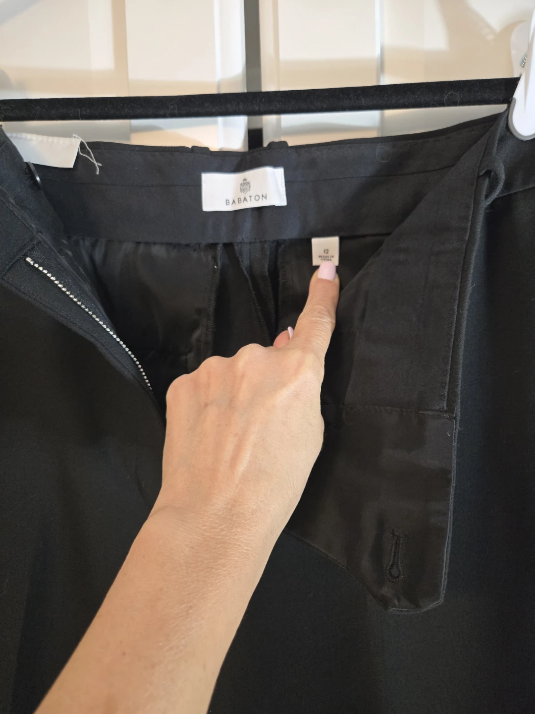 Babaton Minter Pants Black Size 12 - photo 5
