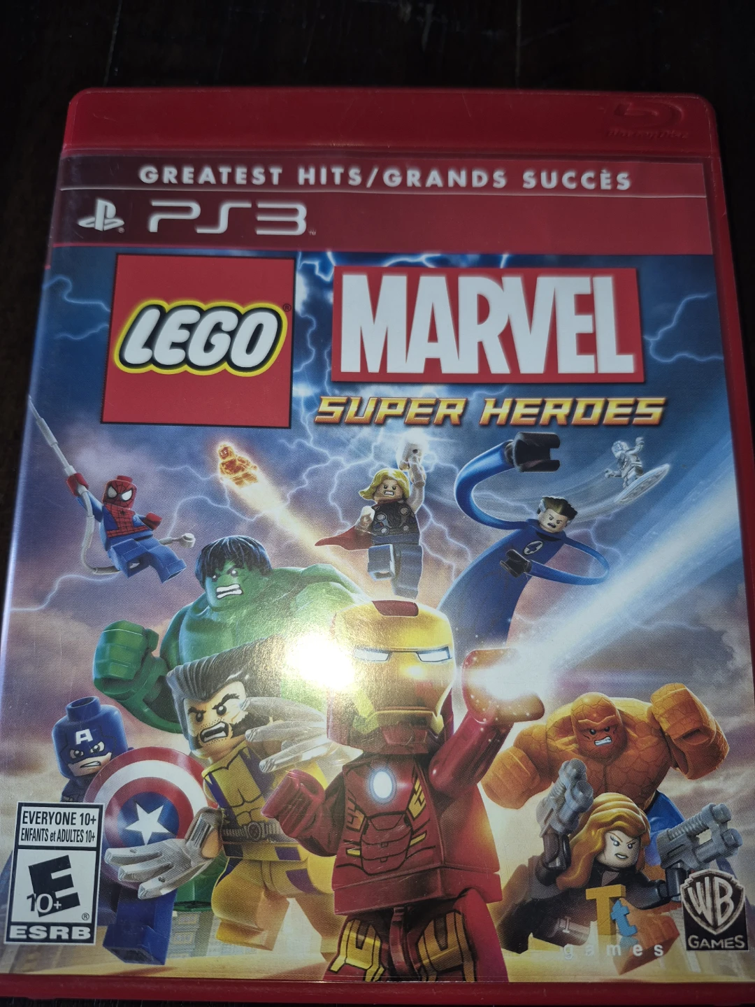 LEGO Marvel Super Heroes PS3 Game