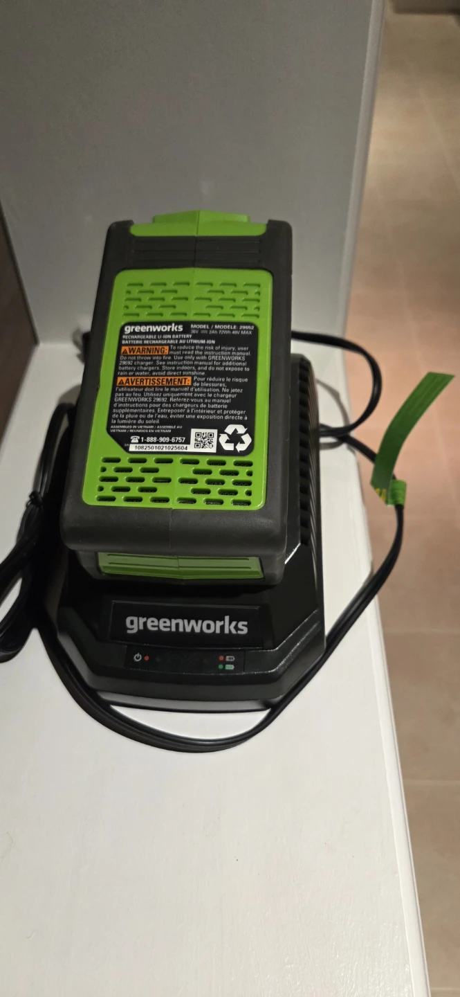 Greenworks 40V Lithium-Ion String Trimmer 13" - photo 5