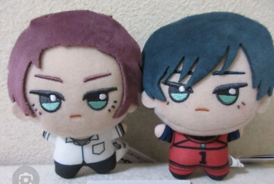 Blue Lock Plush Sae and Rin Itoshi