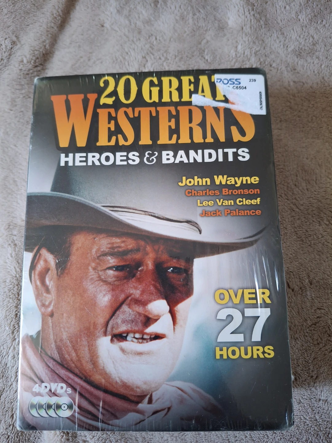20 Great Westerns Heroes & Bandits 4-DVD Set