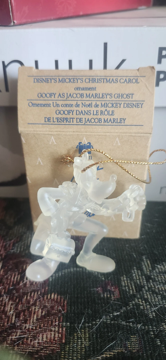Disney Mickey's Christmas Carol Goofy as Jacob Marley Ornament