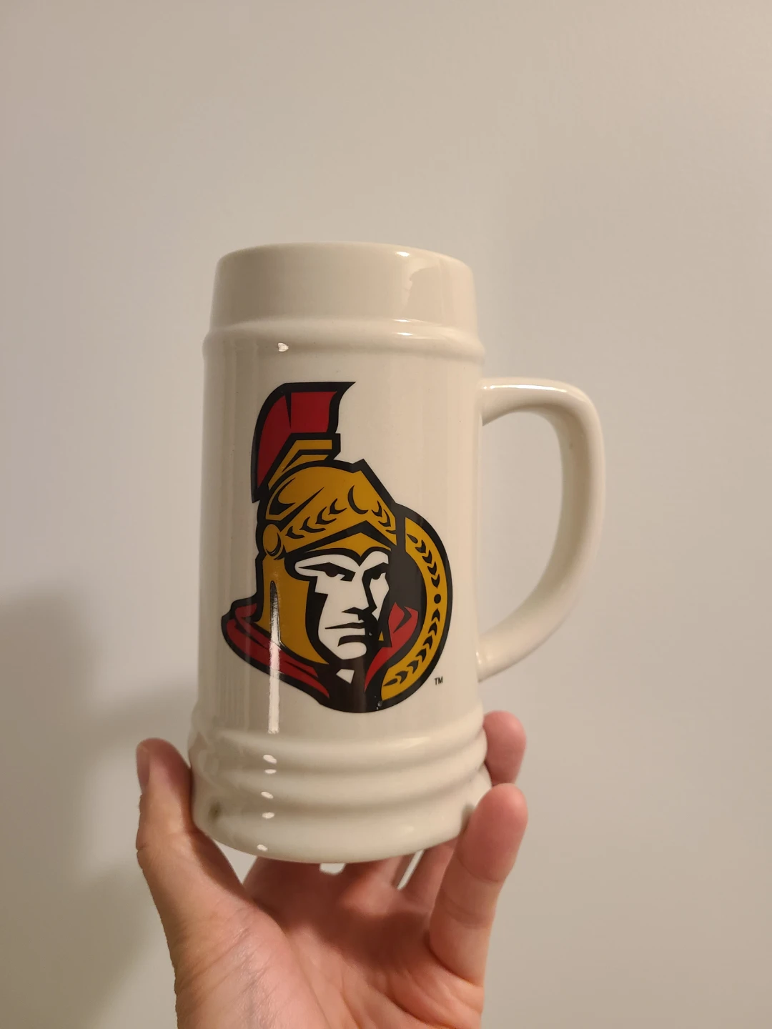 Ottawa Senators Beer Mug - Tall, Ceramic