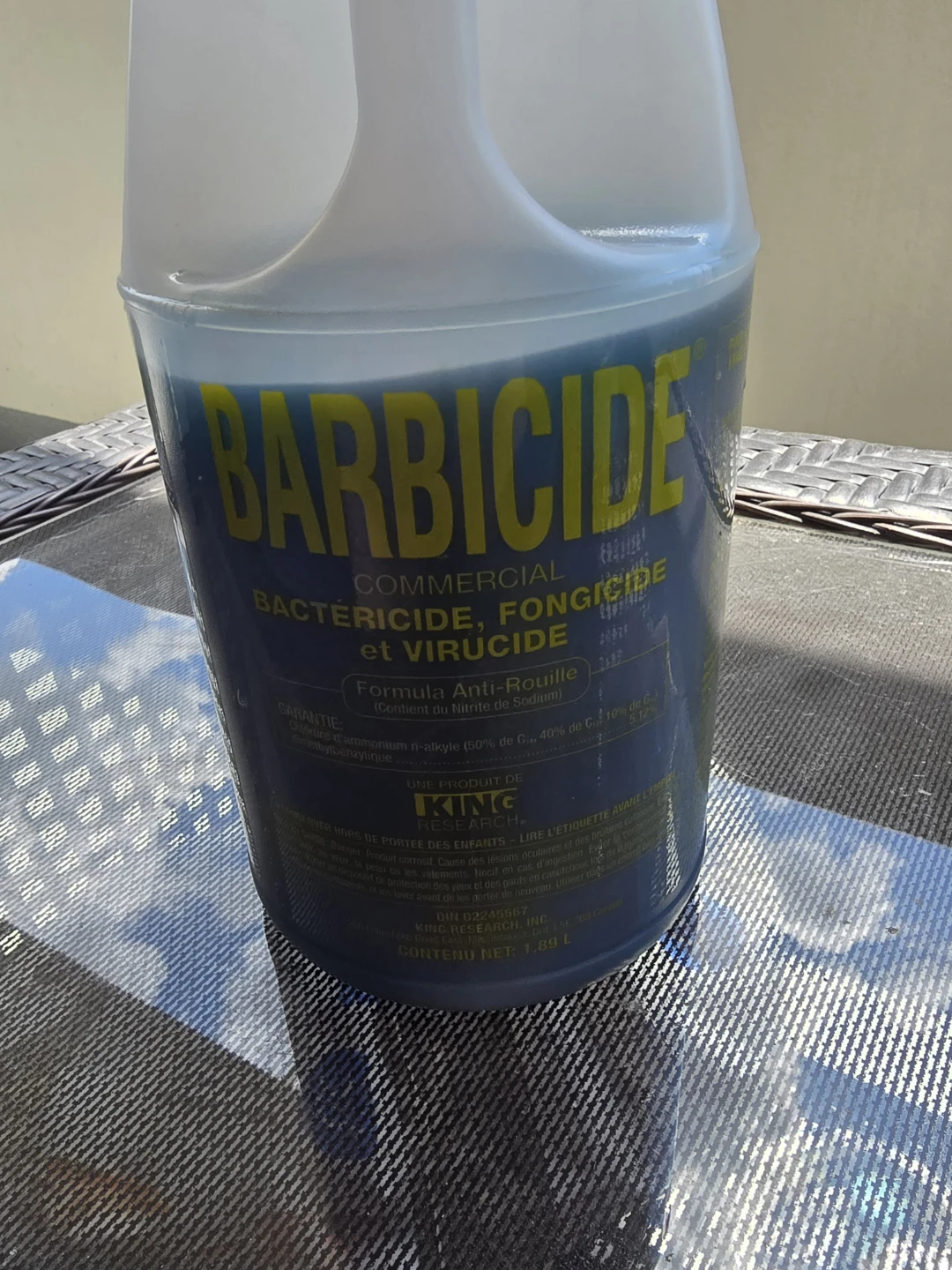 Barbicide Commercial Disinfectant - half full - photo 2