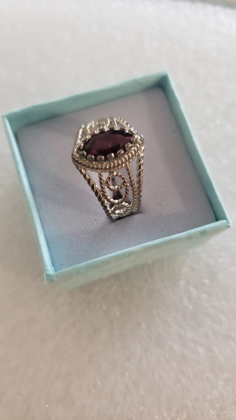 Like new Vintage 925 Silver Marquise - photo 3