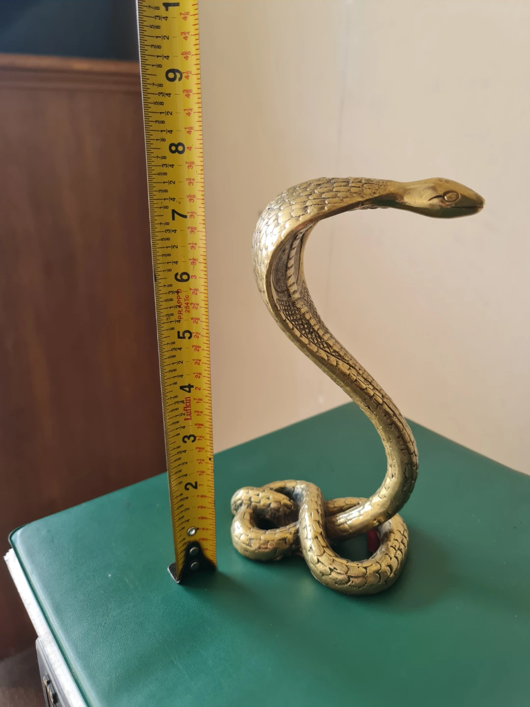 Brass Cobra Statue