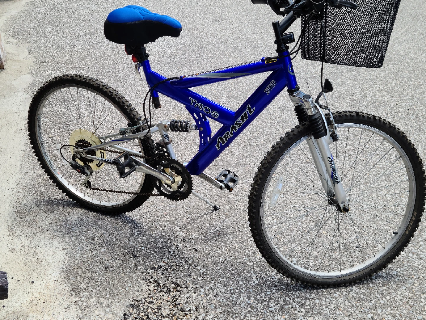 Arashi Mountain Bike with 21-Speed Shimano w/lock