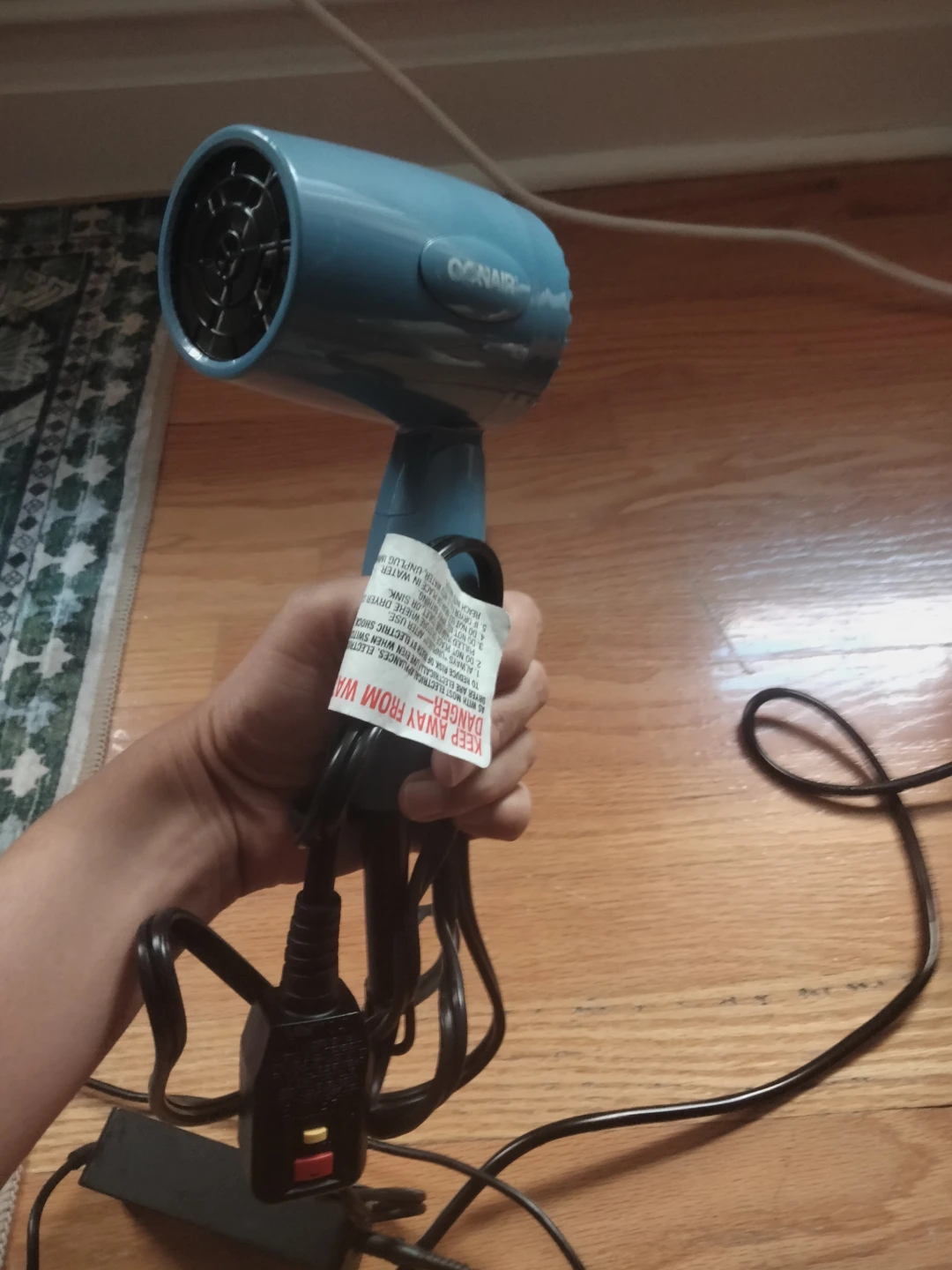 Hair dryer compact