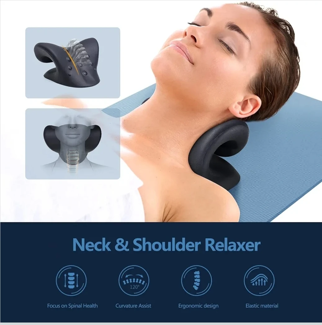 Neck and Shoulder Relaxer Traction Pillow - photo 5
