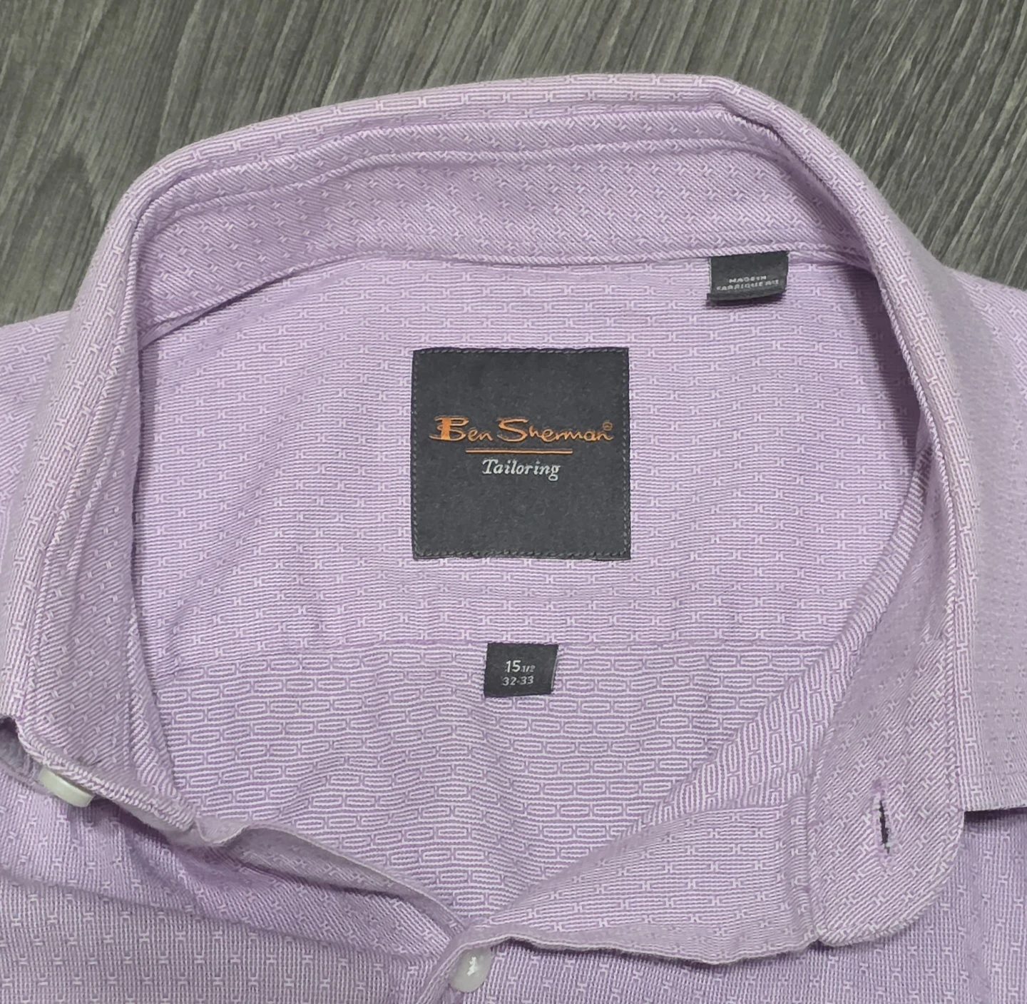 Ben Sherman Tailoring Dress Shirt - Light Purple - photo 2