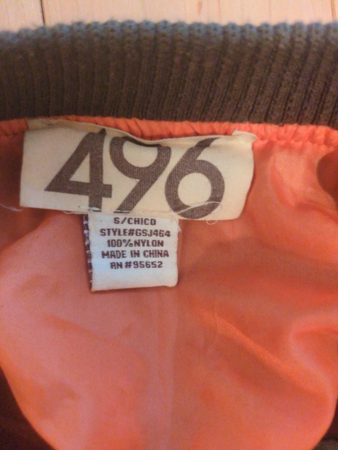 496 Bomber Jacket Olive Green - photo 2