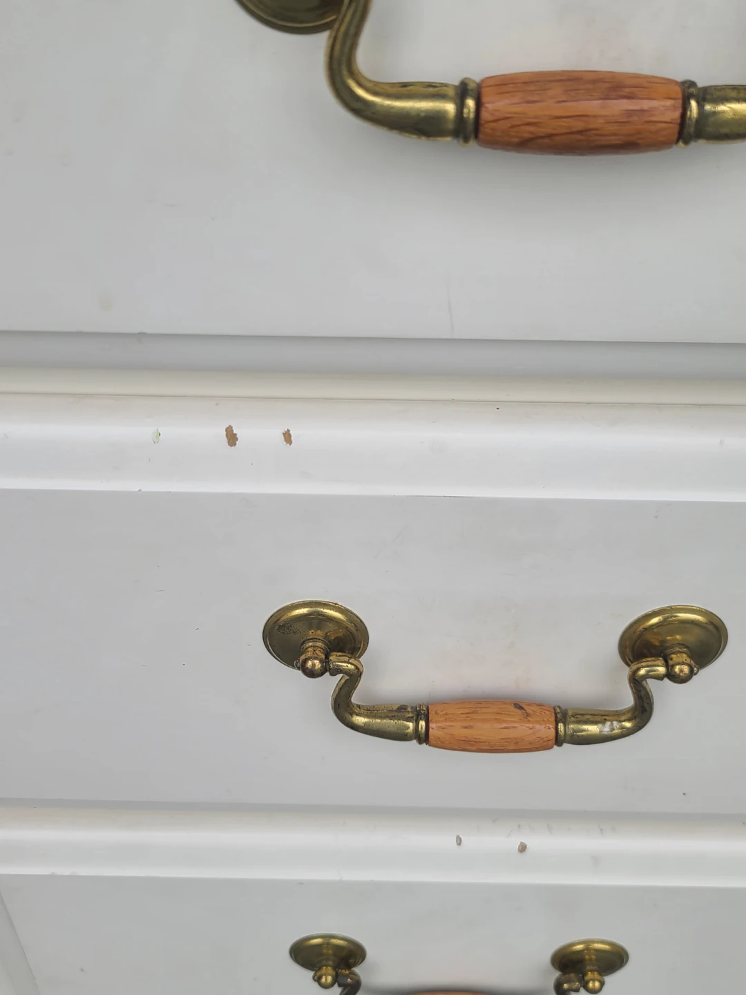 White 6-Drawer Tall Dresser - photo 5