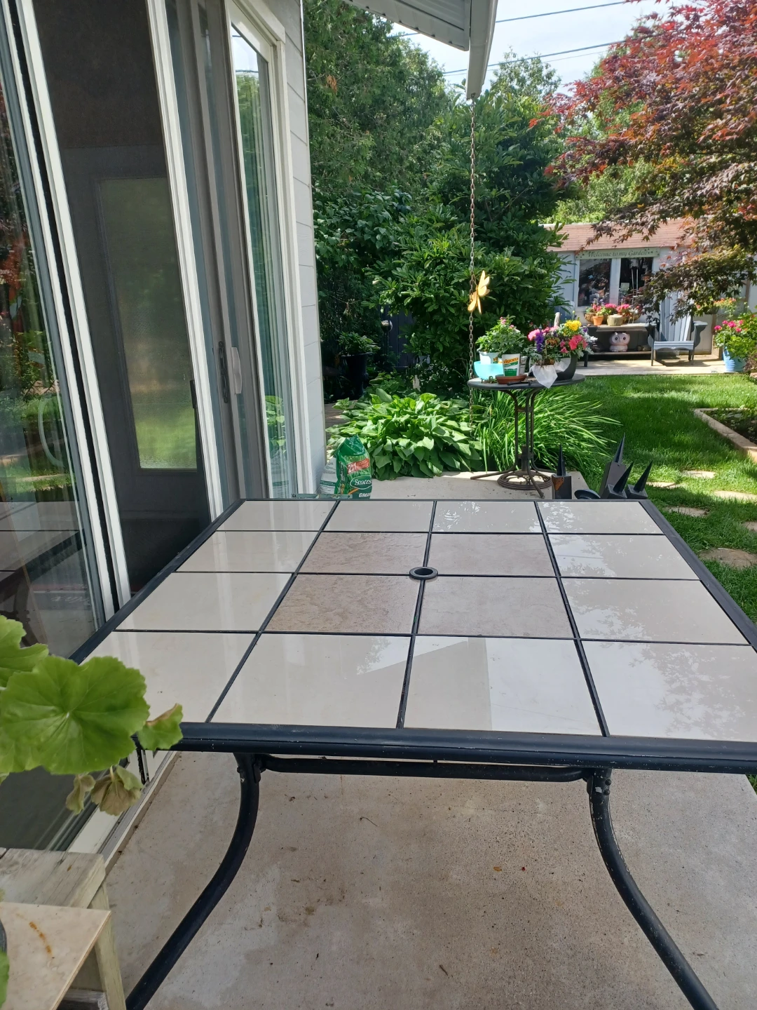 Patio table