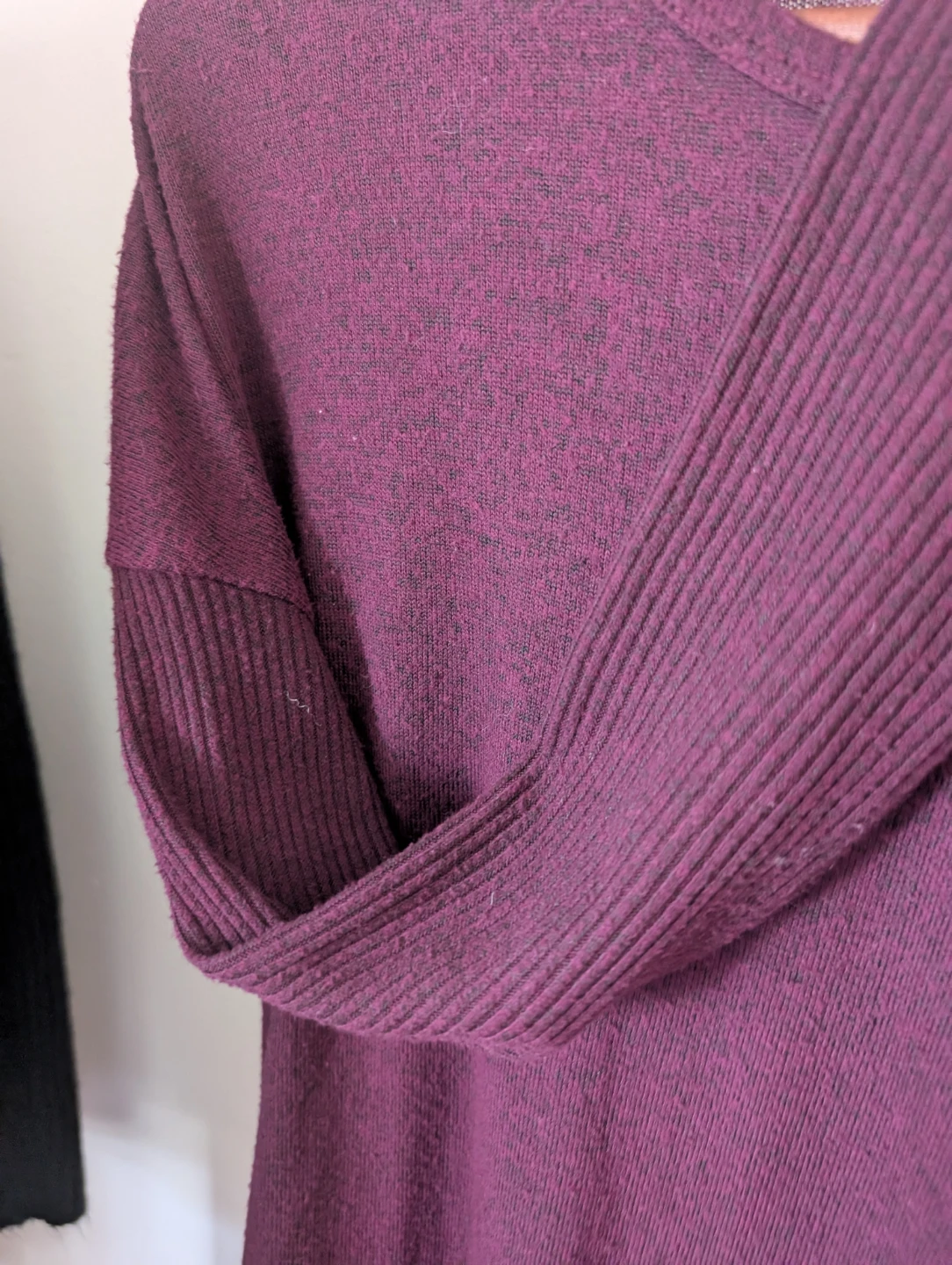 Buffalo David Bitton Women's Maroon Long Sleeve Sweater - photo 4