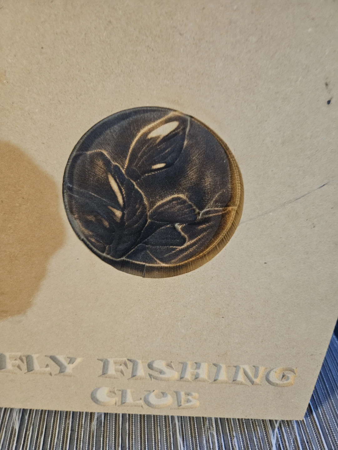 Terry Fox Fly Fishing Club Plaque - photo 3