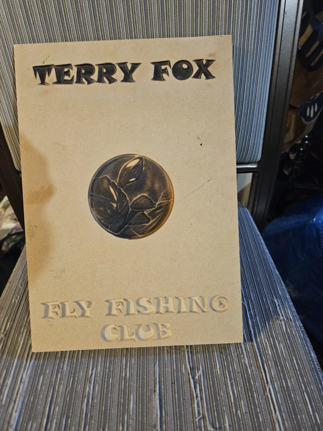 Terry Fox Fly Fishing Club Plaque - photo 5