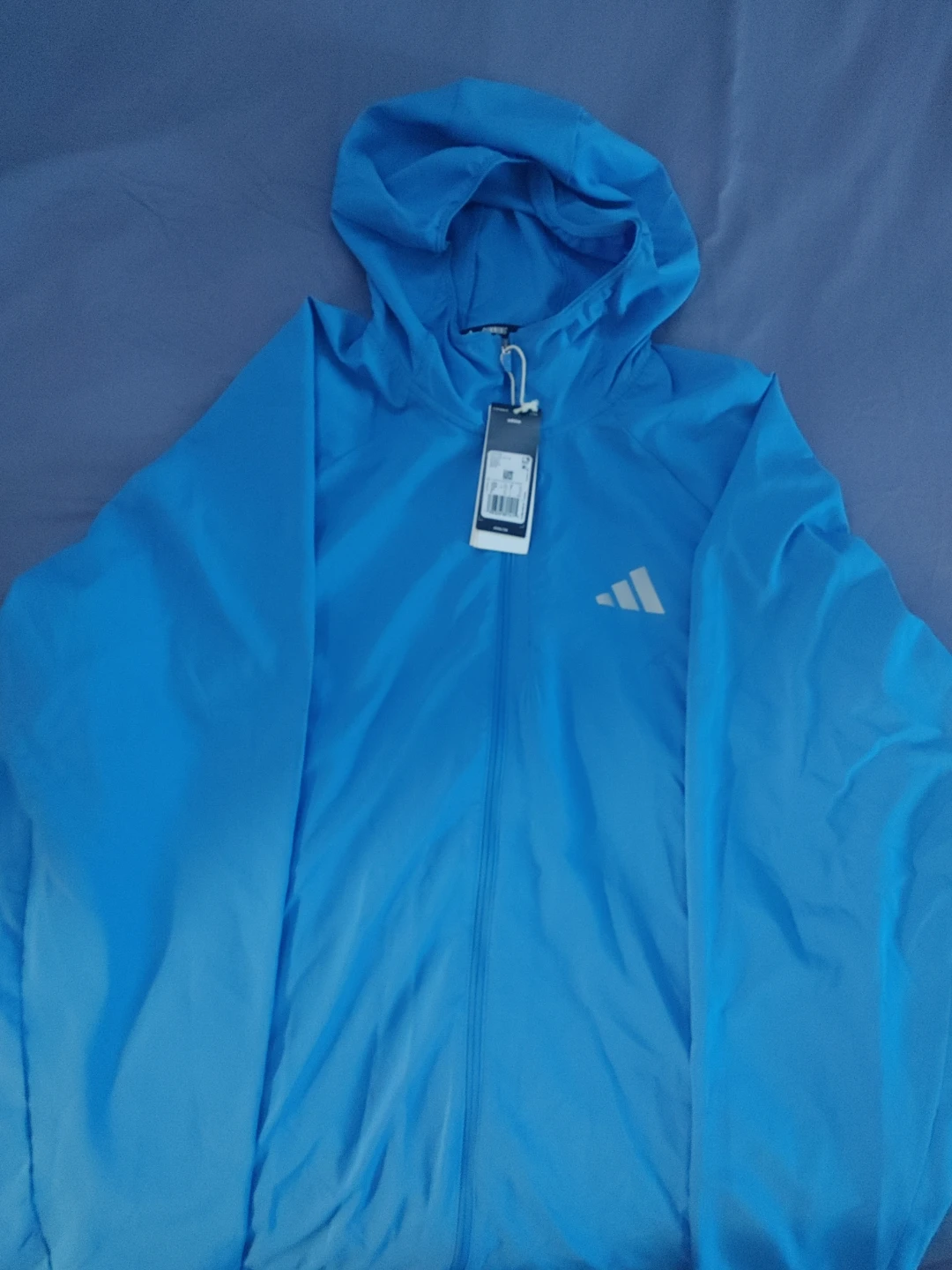 Adidas Run Essentials Jacket M Blue