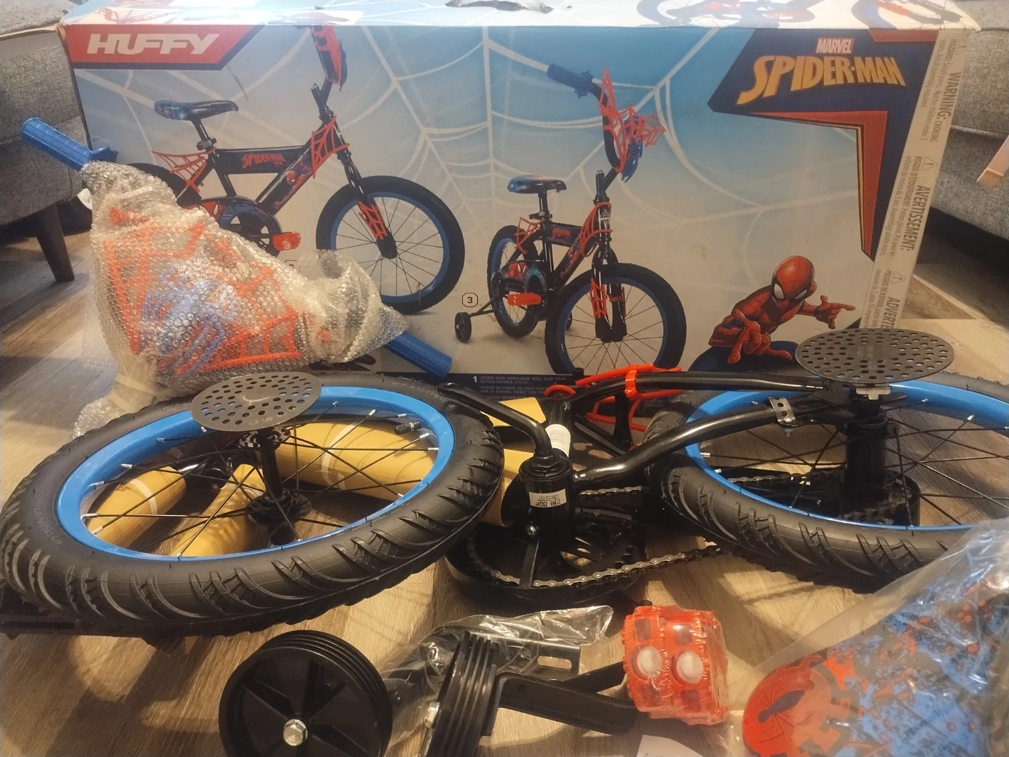 Huffy 16" Spider-Man Kids Bike - photo 3